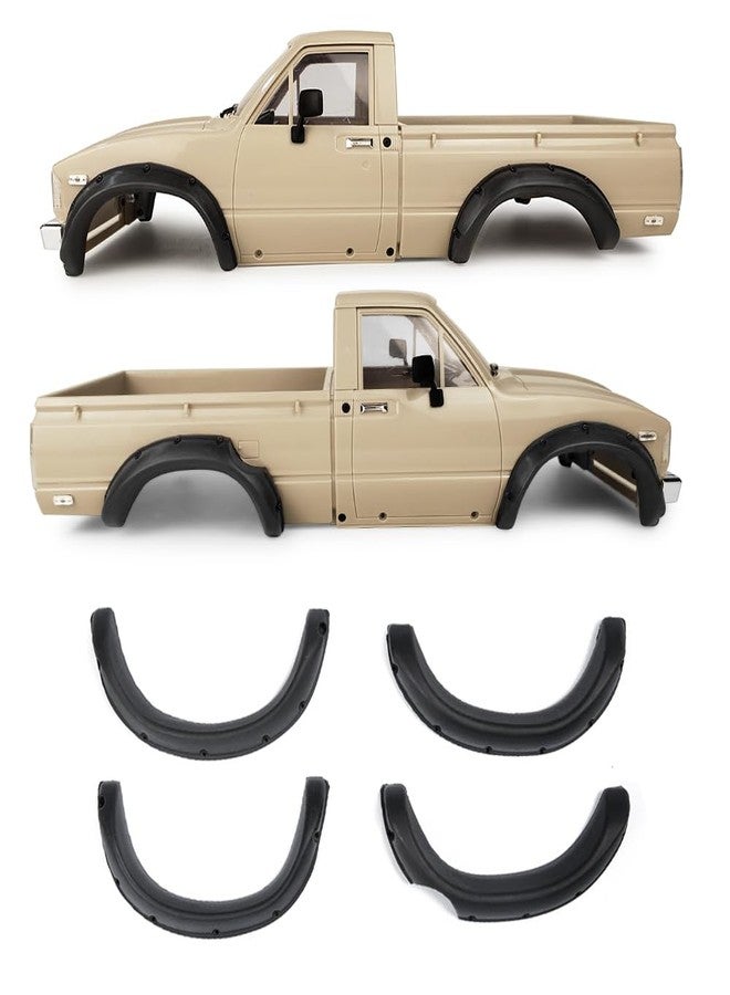 WEFEINO 4PCS RC Wheels Fender Flares Upgrade Parts for Trail Finder 2 TF2 1/10 Scale RC Crawler Car - Image 2